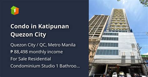 condo in katipunan